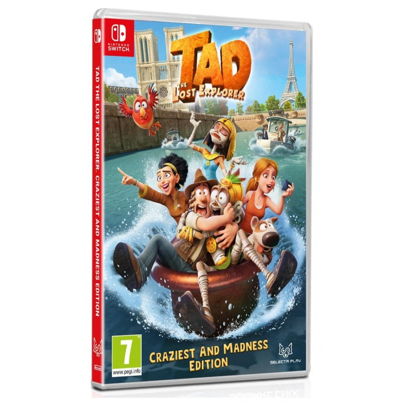 Game Tad:The Lost Explorer - Craziest and Madness Edition Nintendo Switch