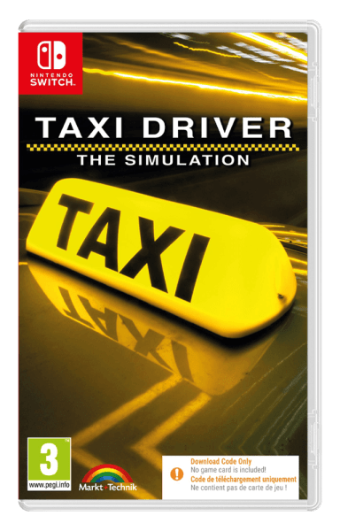 Jogo Taxi Driver The Simulation (Código na Caixa) Nintendo Switch