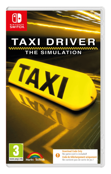 Taxi Driver Das Simulationsspiel (Code in Box) Nintendo Switch