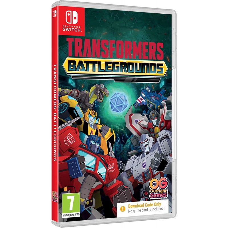 Jeu Transformers: Battlegrounds (Code sur la boîte) Nintendo Switch