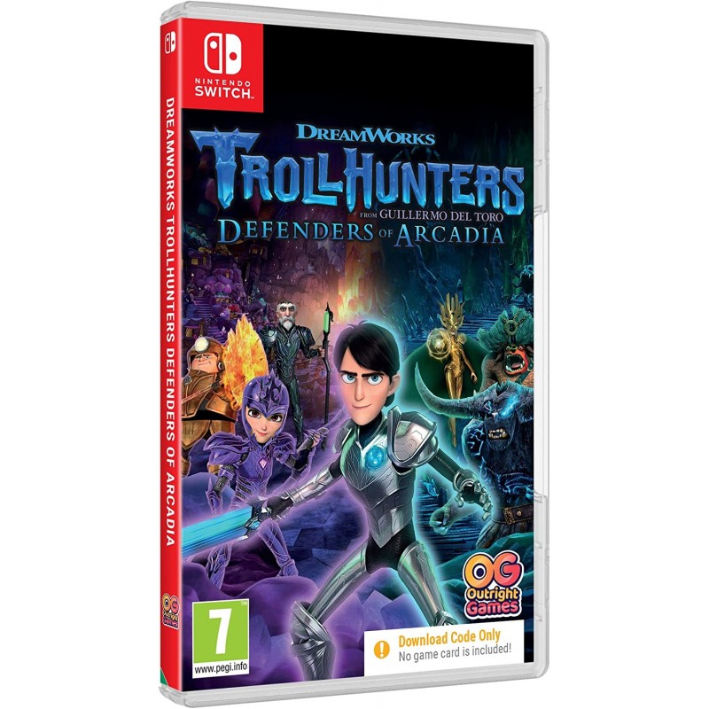 Jeu Trollhunters: Defenders Of Arcadia (Code dans la boîte) Nintendo Switch