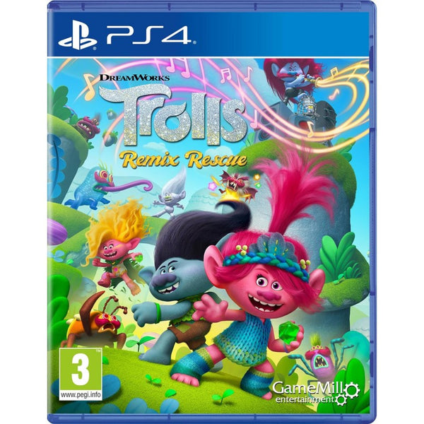 Trolls Remix Rescue PS4 game