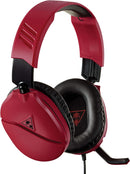Turtle Beach Recon 70 Rot/Schwarz Gaming-Kopfhörer (Produktverpackung mit kleinem Riss)