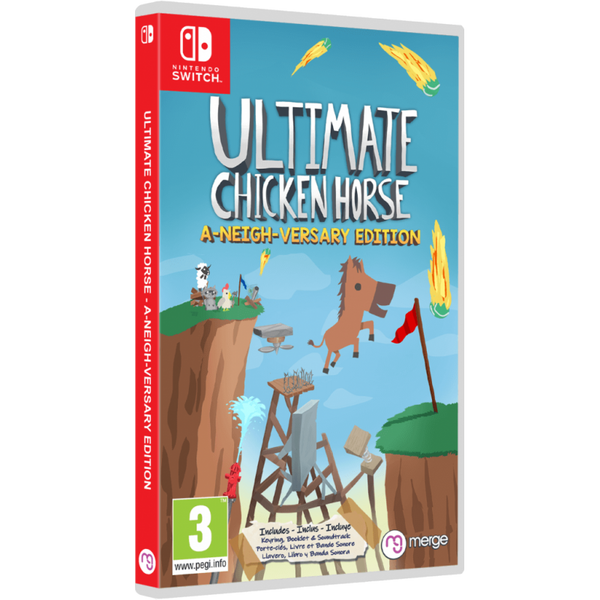Ultimate Chicken Horse Edición A-Neigh-Versary Juego Nintendo Switch
