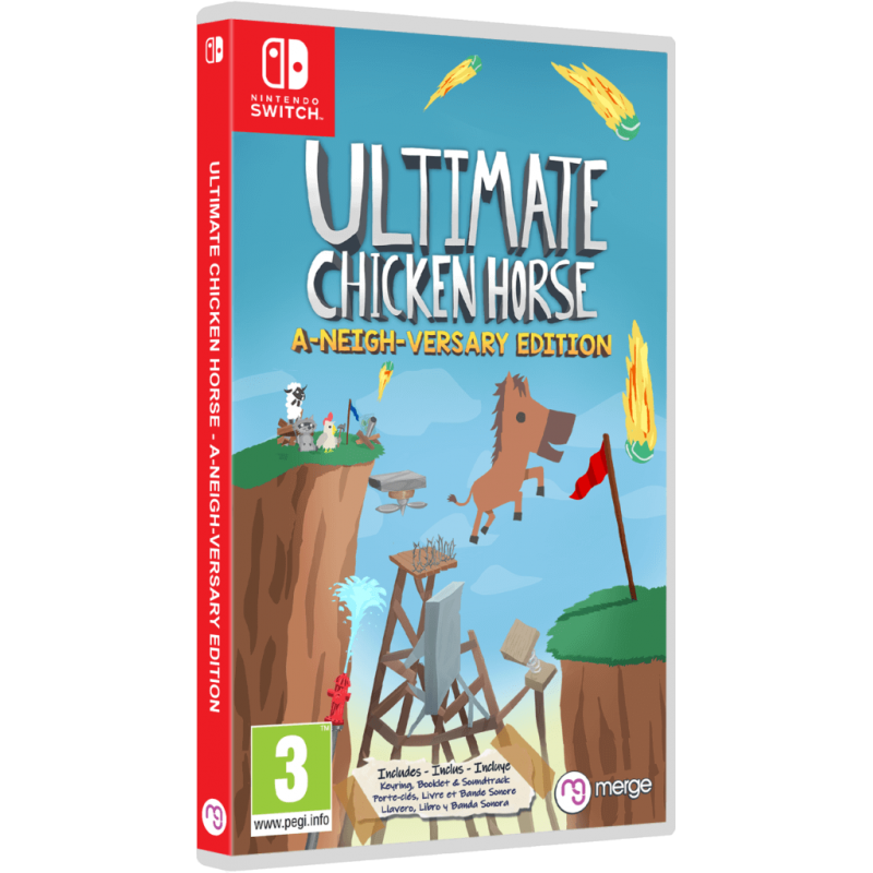 Ultimate Chicken Horse A-Neigh-Versary Edition Game Nintendo Switch