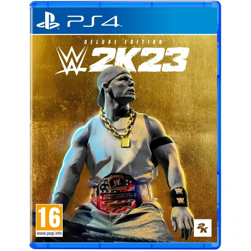 WWE 2K23 Deluxe Edition PS4 game